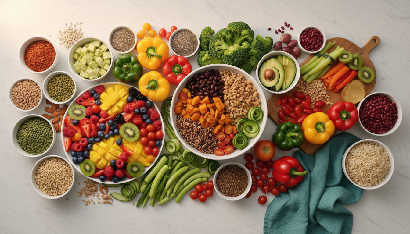 Whole food plant-based nutrition for foot health