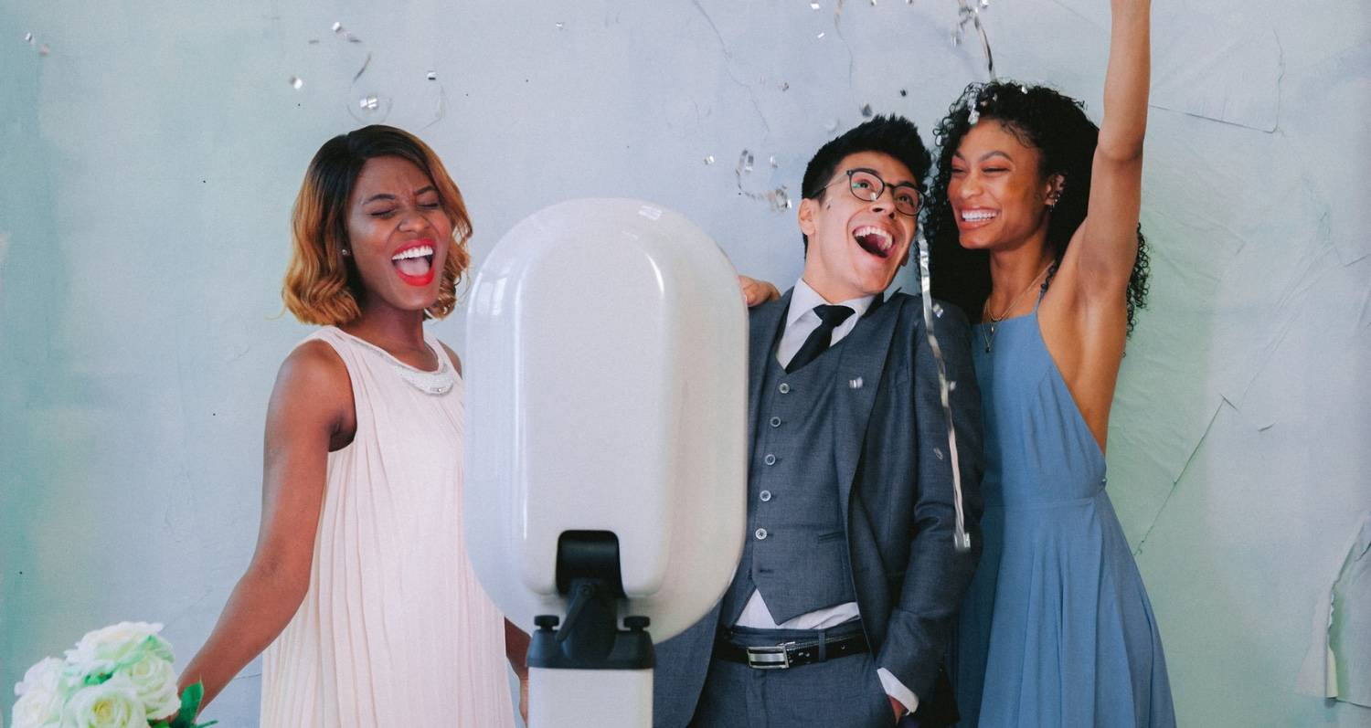 GoGo PhotoBooths Atlanta — premium photo booth rental at an Atlanta event