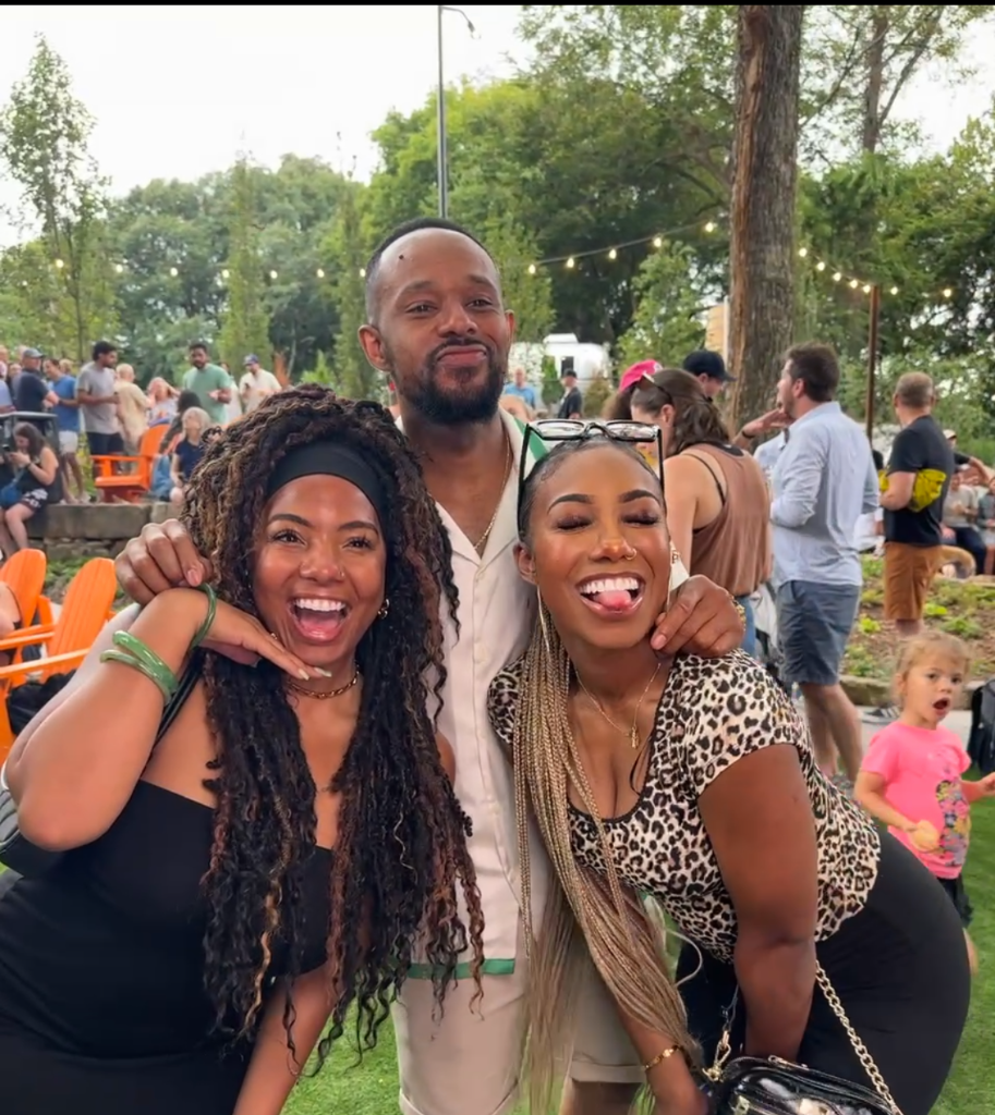 Corporate event photo booth by the Atlanta Beltline in Midtown Atlanta GA