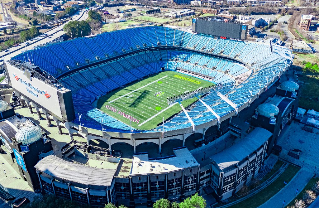 BOA Stadium Charlotte aerial