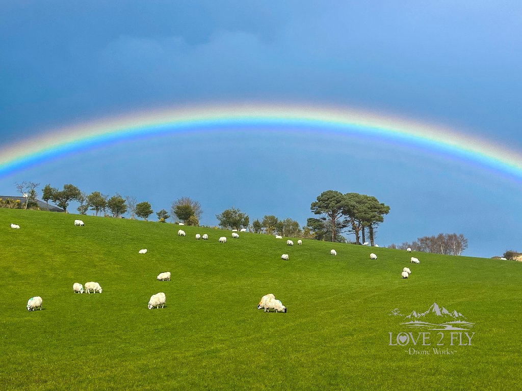 Ireland rainbow