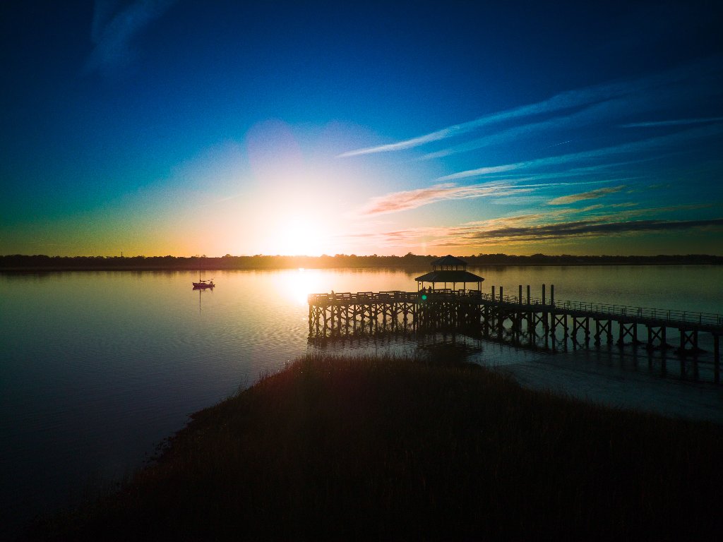 Charleston sunset