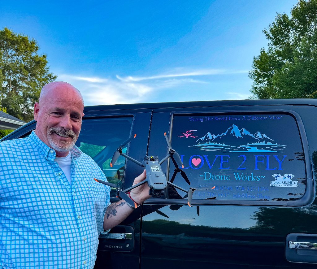 Tim with drone