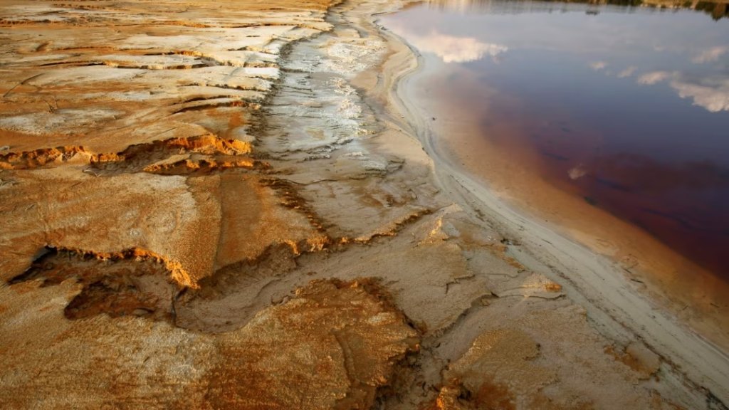 Mine tailings and watershed impact