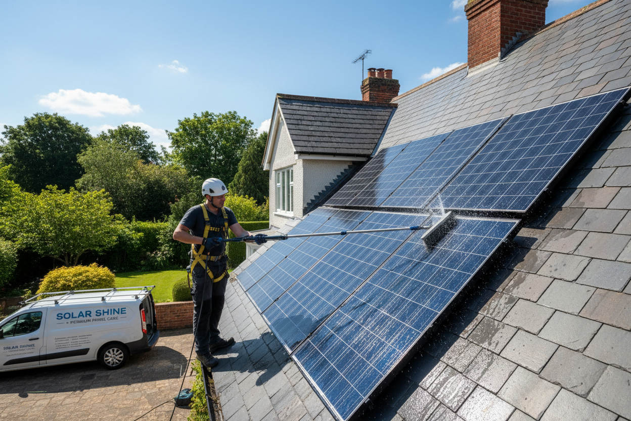 Solar Panel Cleaning & Maintenance