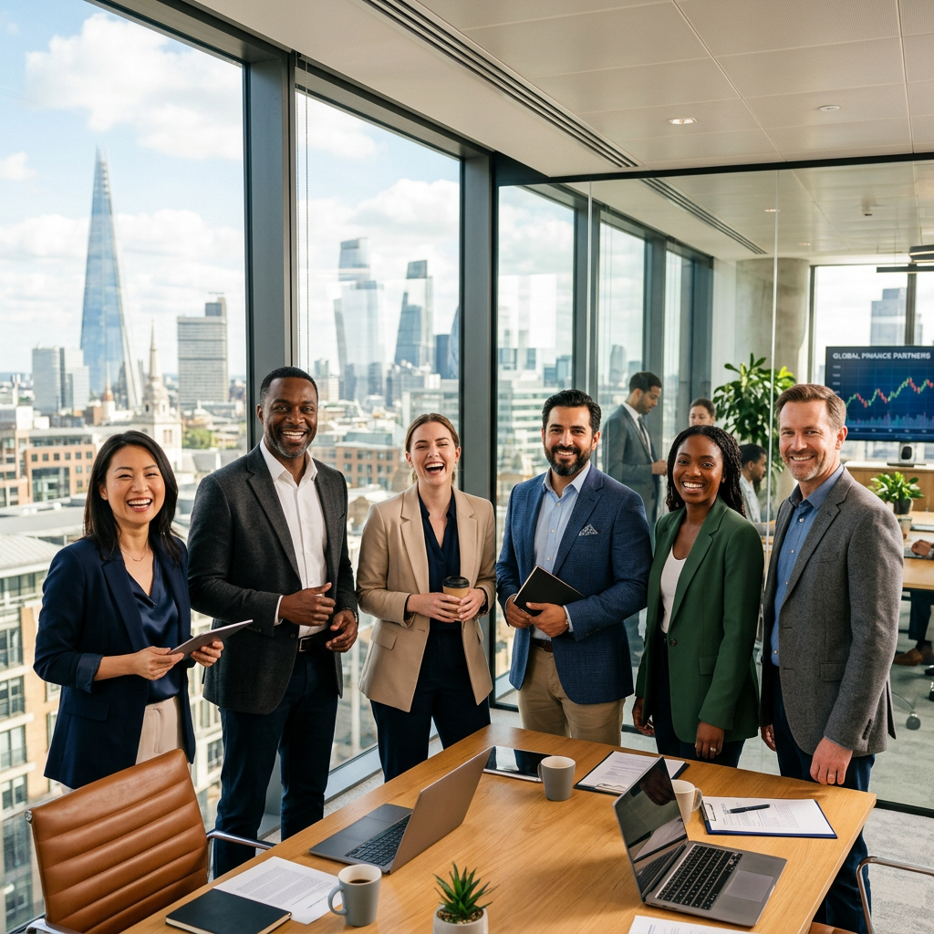 Diverse professional team