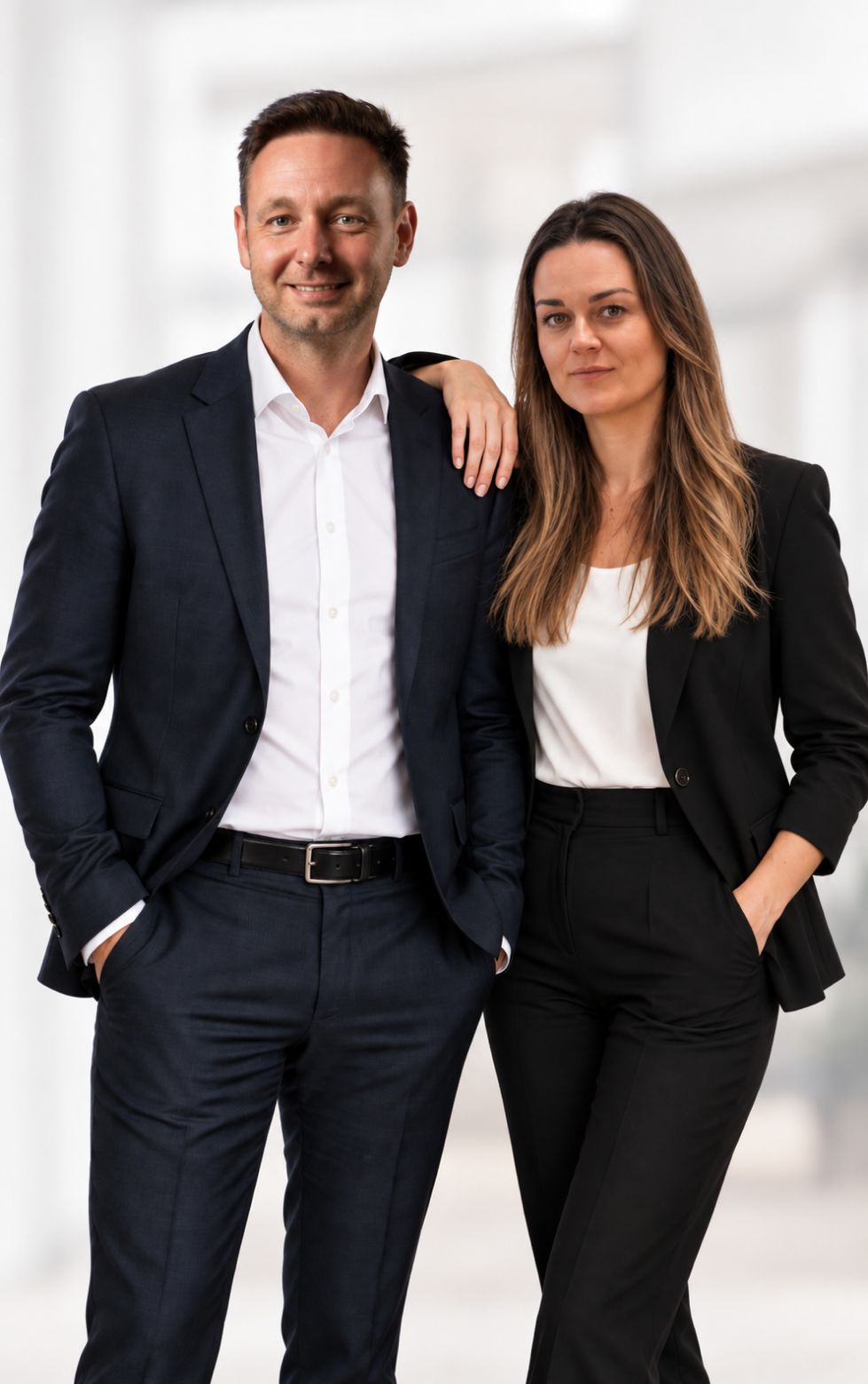 Adam and Olena Pilanc, founders of Step by Step Financial Solutions
