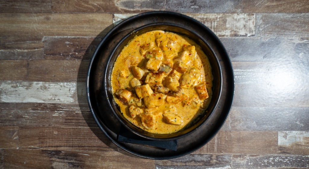 Plat en sauce du chef