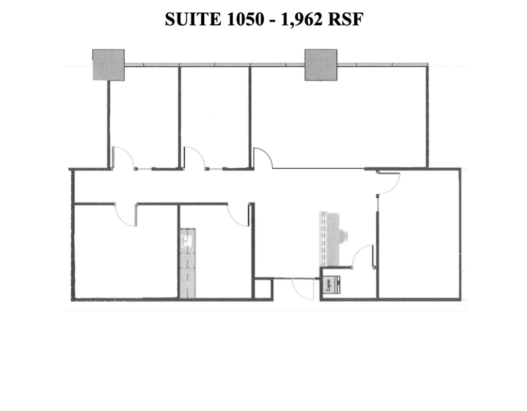 Suite 1050 floor plan