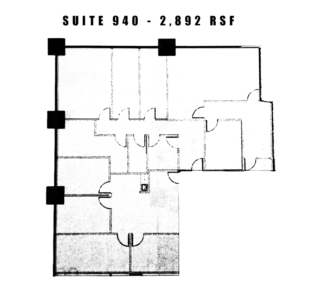 Suite 940 floor plan