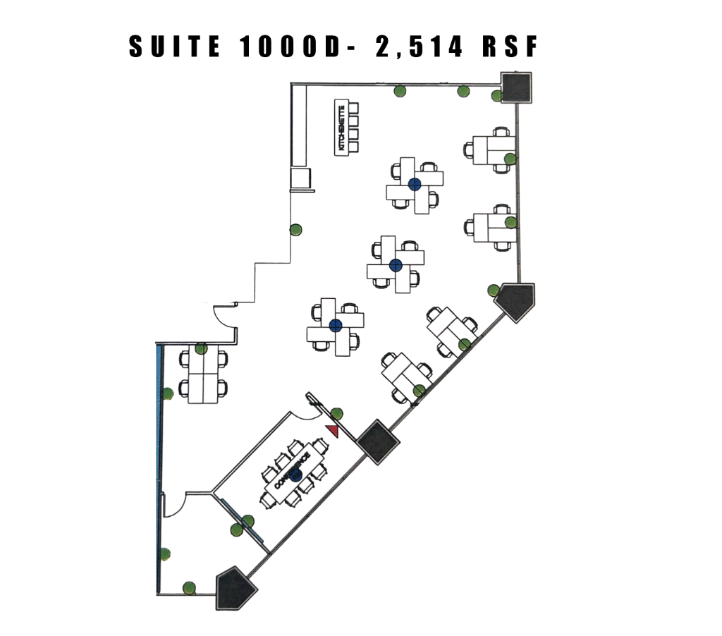 Suite 1000D floor plan
