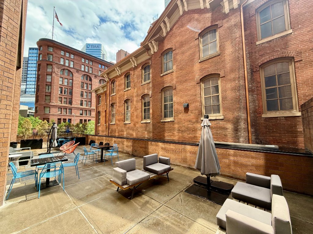 Terrace — Historic Brick Courtyard