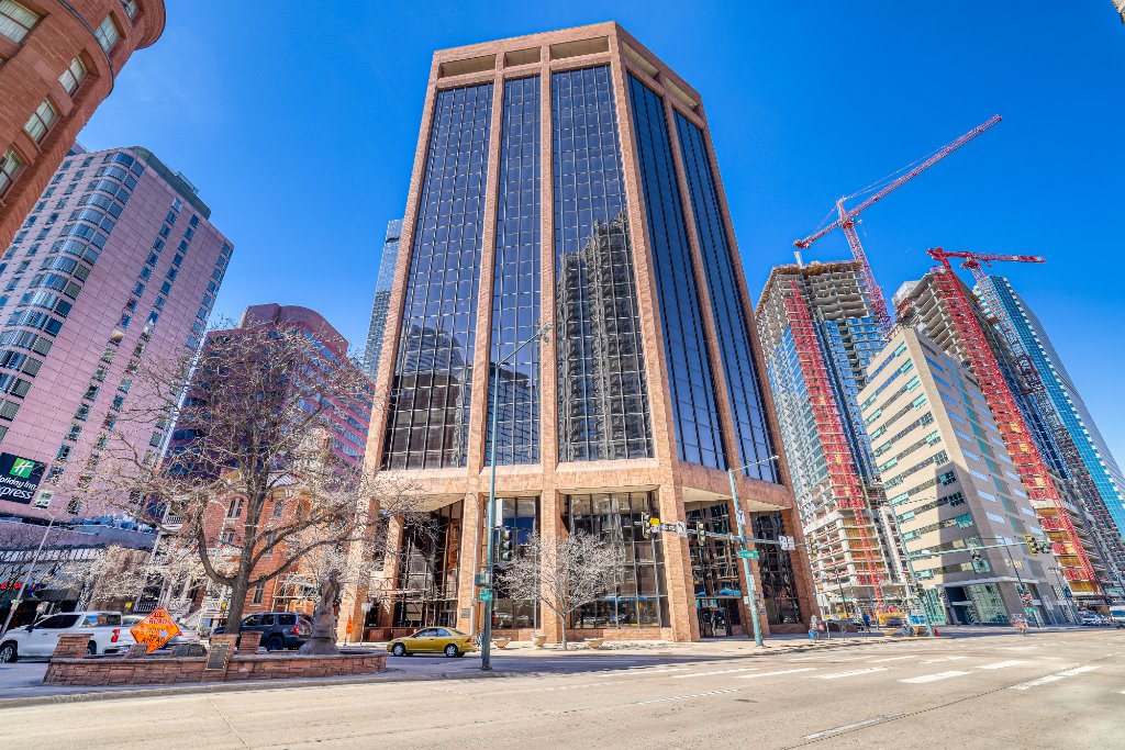 Ground Exterior — Broadway Looking South with Cathedral Spire