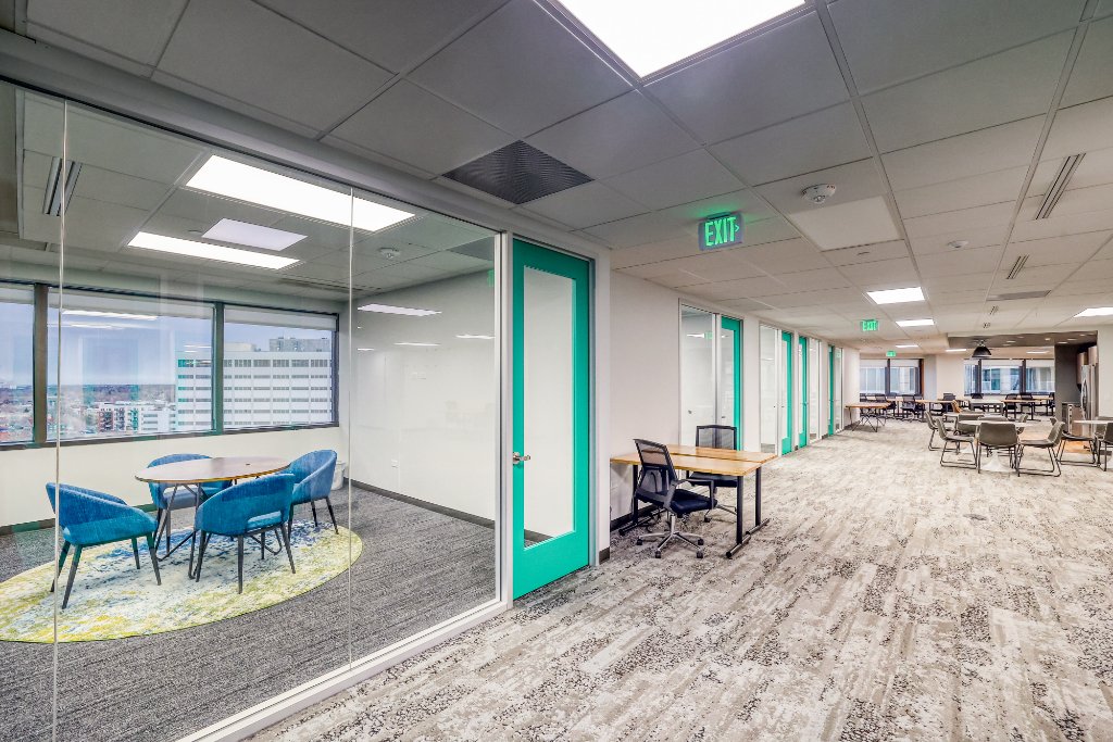 Suite — Glass Office Corridor