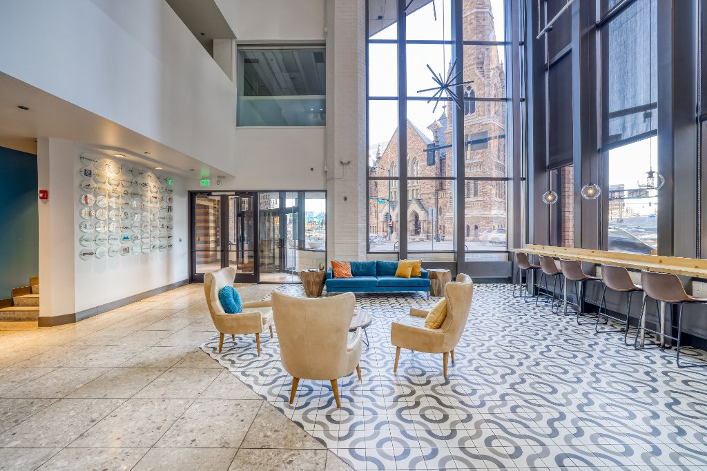 Lobby — Double-Height Windows