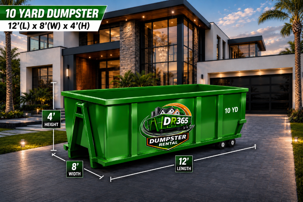 10 Yard Dumpster