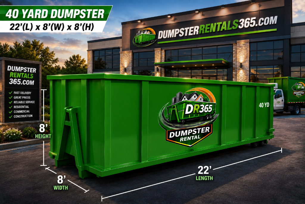 40 Yard Dumpster