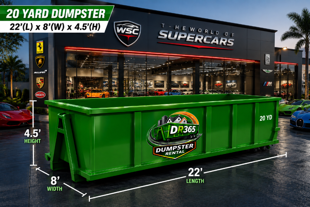 20 Yard Dumpster