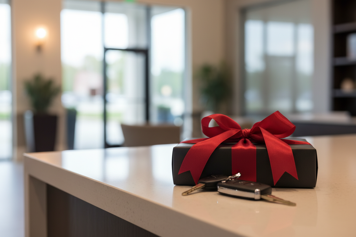 Cadeau offert avec remplacement pare-brise