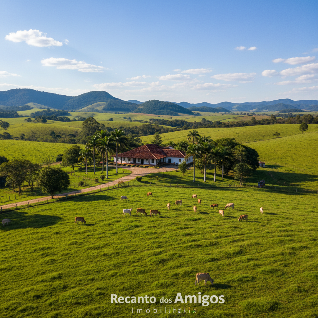Fazendas com Gado