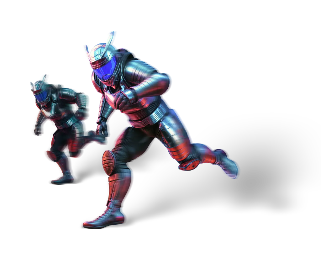 Rigged character preview