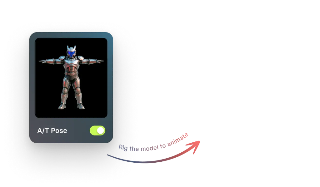 Rigging card UI