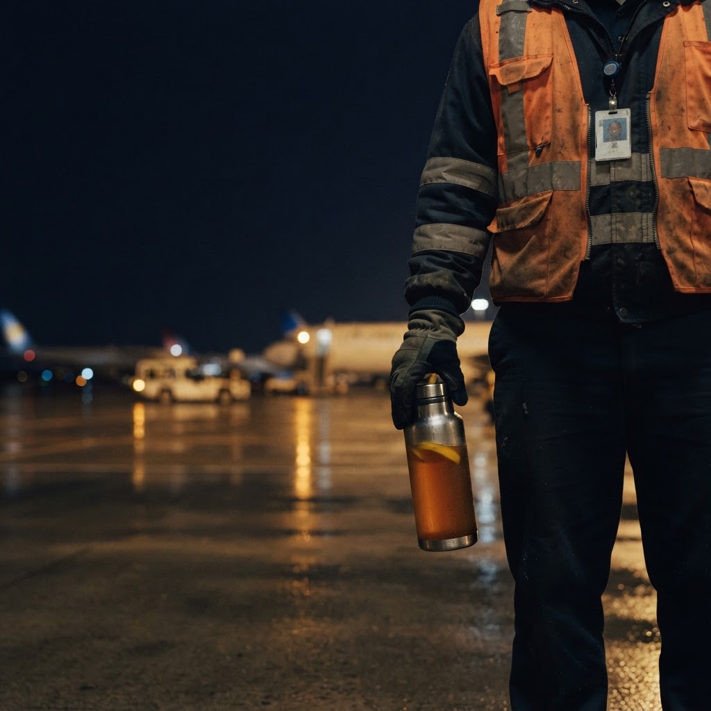 Hydration for Airport Ground Crews: Managing Long Shifts on the Ramp
