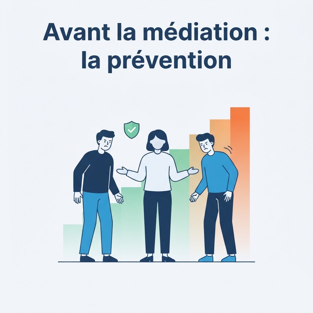 Avant la médiation : la prévention, le réflexe qui change tout