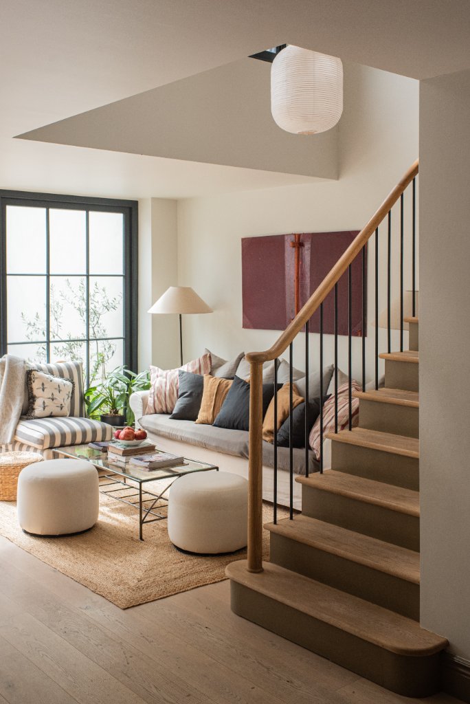 Beautiful engineered wood floor in a London home