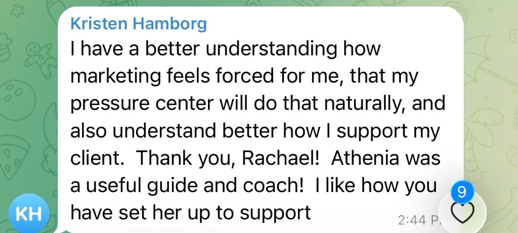 Testimonial from Kristen Hamborg