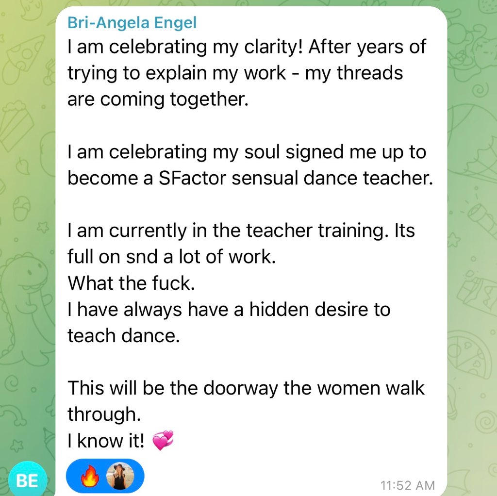 Testimonial from Bri-Angela Engel