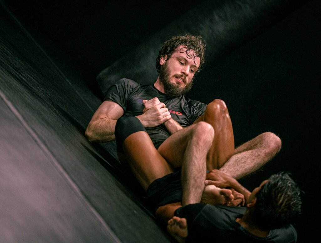 No-Gi Jiu Jitsu and submission grappling class at Standard Jiu Jitsu gym in Rockville Maryland