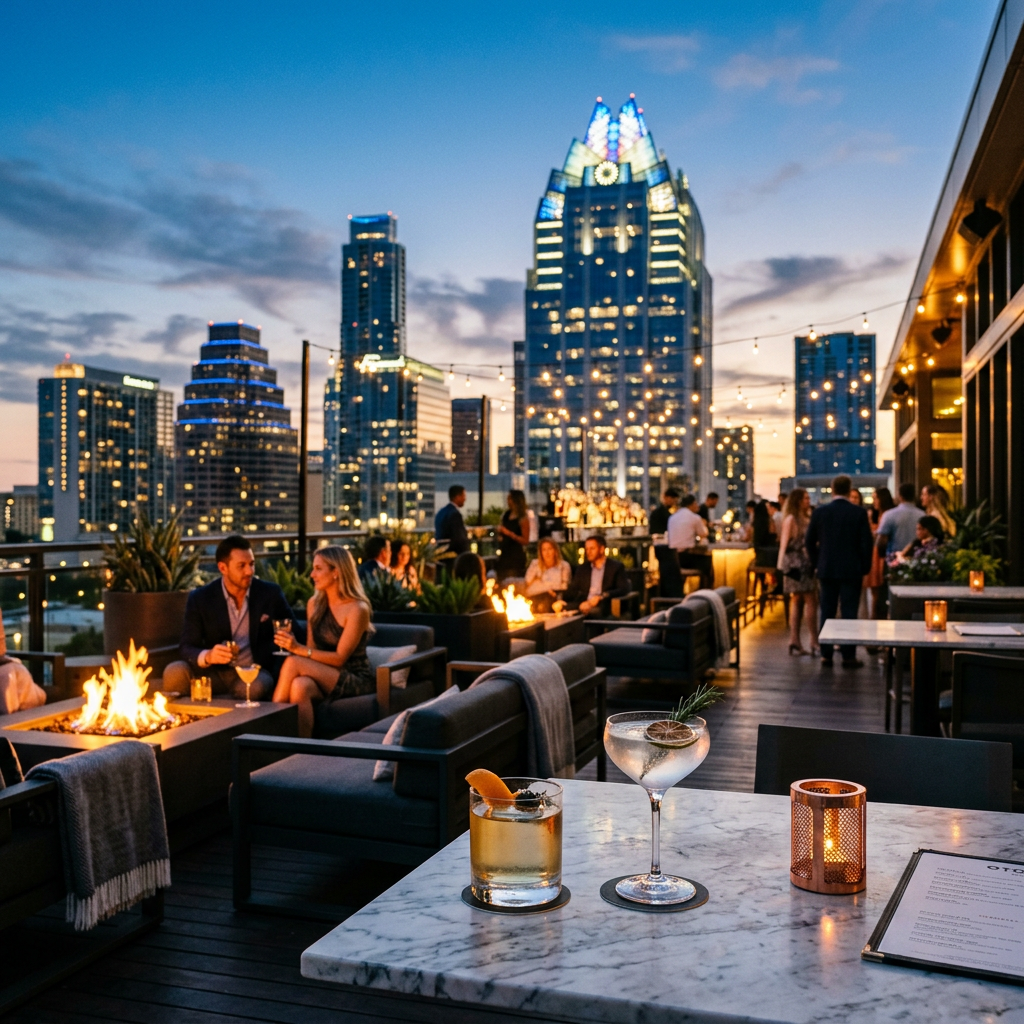10 Best Rooftop Bars in Austin: Skyline Views & Craft Cocktails