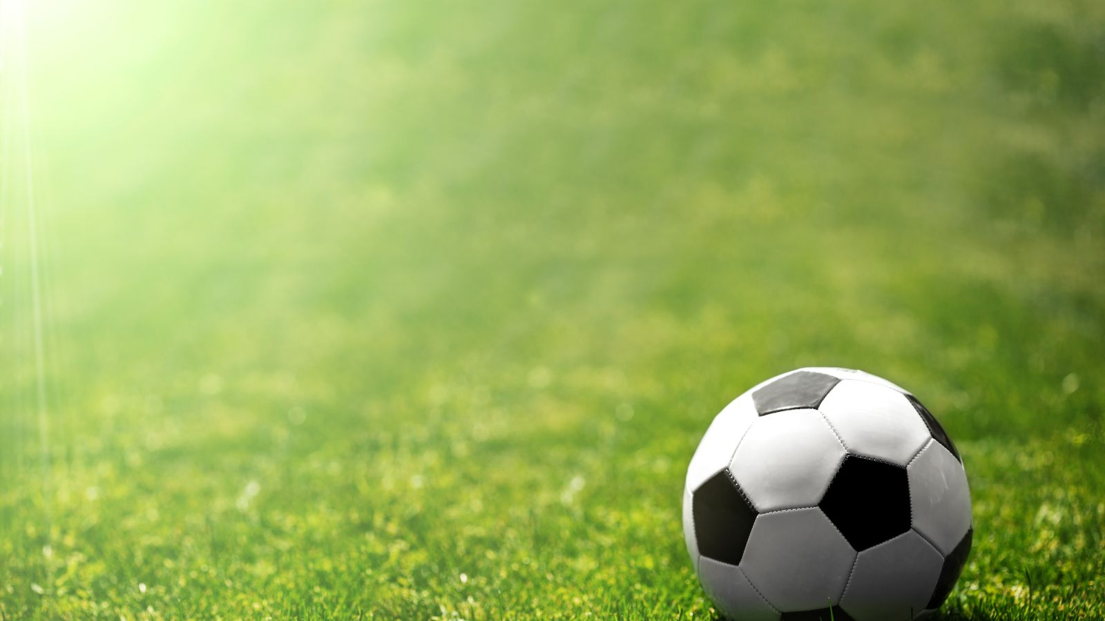 Soccer ball on the grass. Real photograph by Volodymyr, sourced through Canva. Illustrative stock photo; not a photograph of the venues or services reviewed.