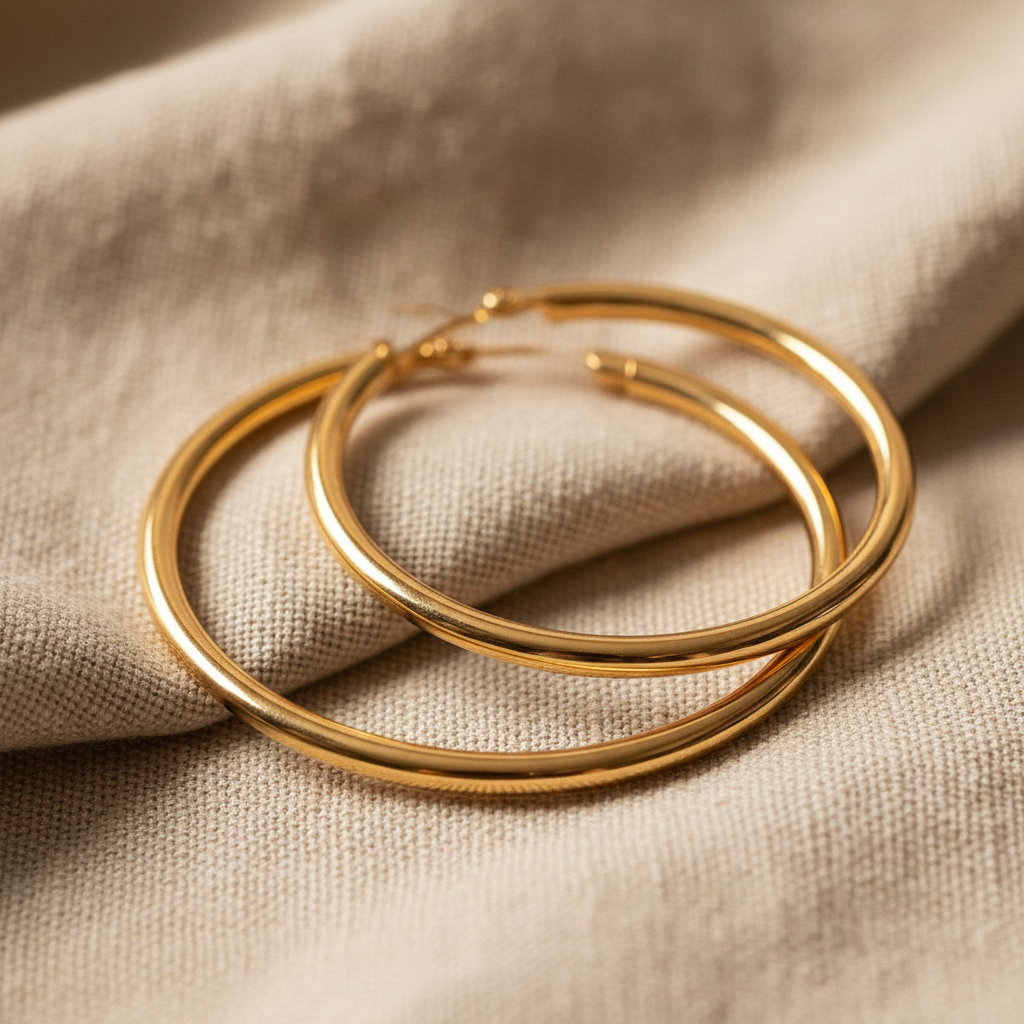 Pendientes dorados