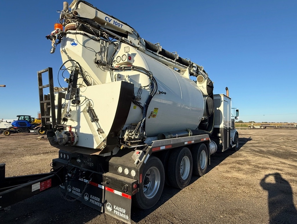 Rear of truck parked — ready for service