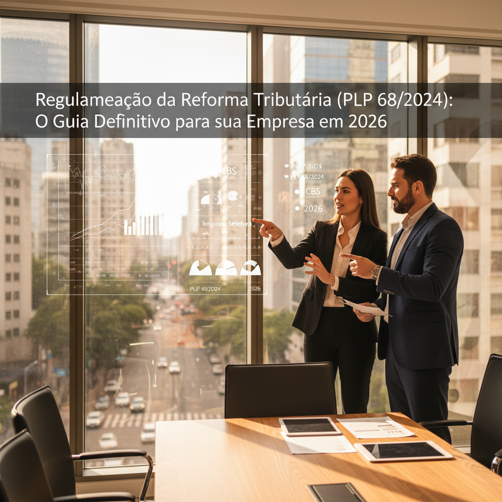 Regulamentação da Reforma Tributária (PLP 68/2024): O Guia Definitivo para sua Empresa em 2026