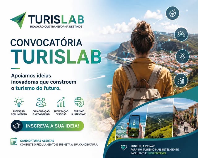 TURISLAB 2026: Candidaturas Prolongadas até Final de Julho