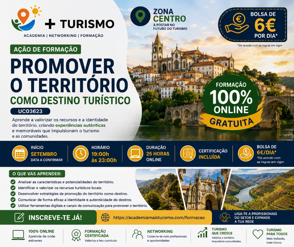 Promover o Território como Destino Turístico