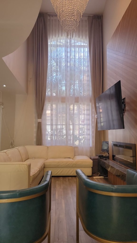 Custom Curtains installation 3