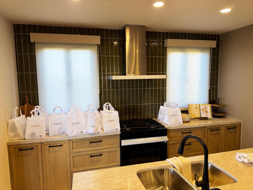 Roller Shades installation 1