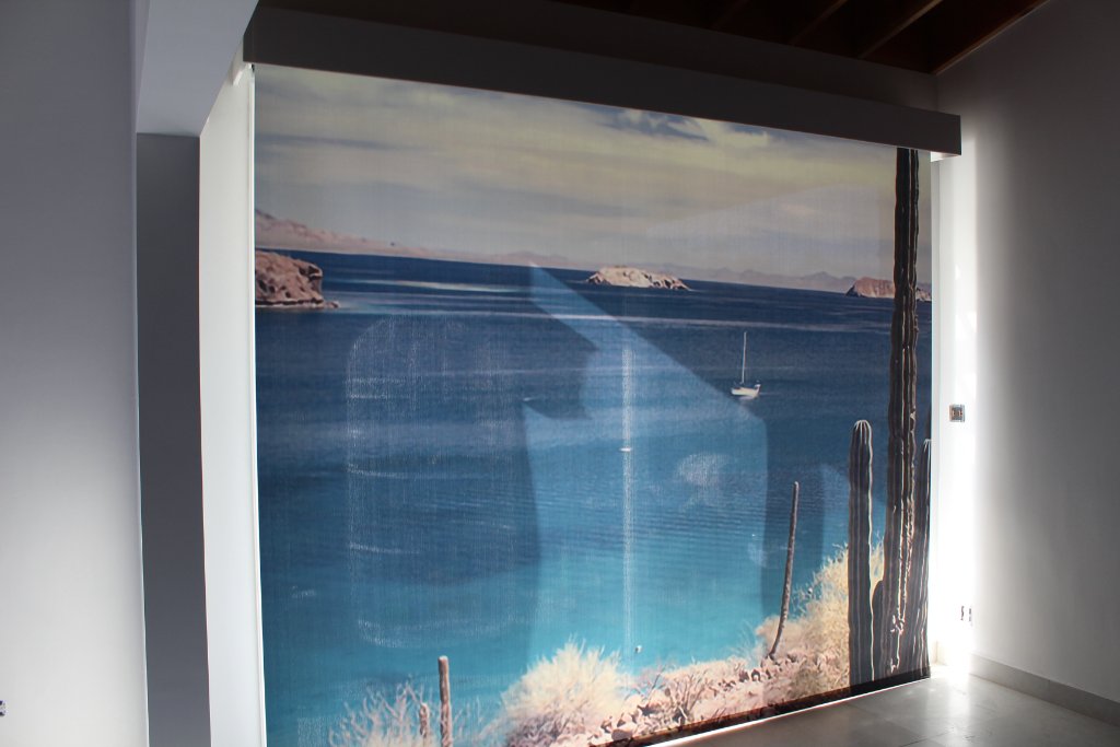 Printed Shades installation 1