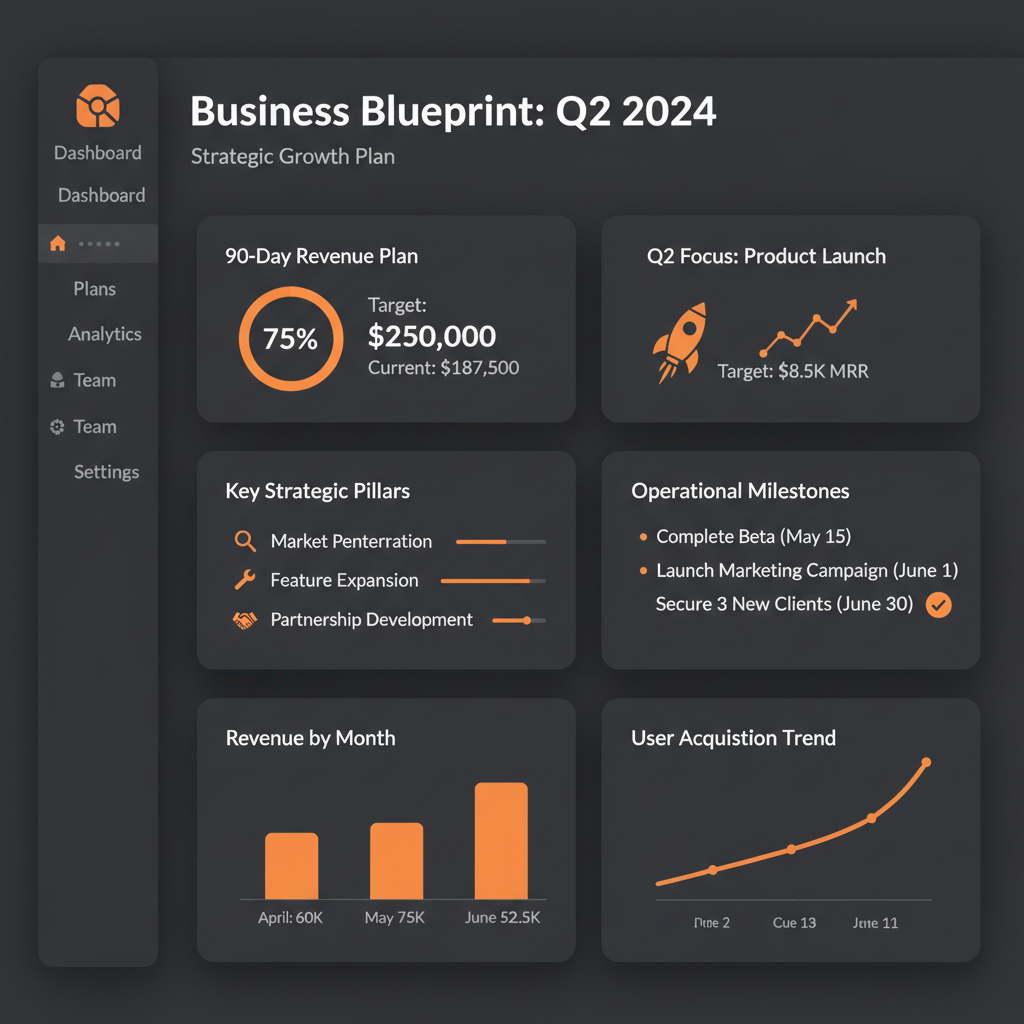 Blueprint dashboard