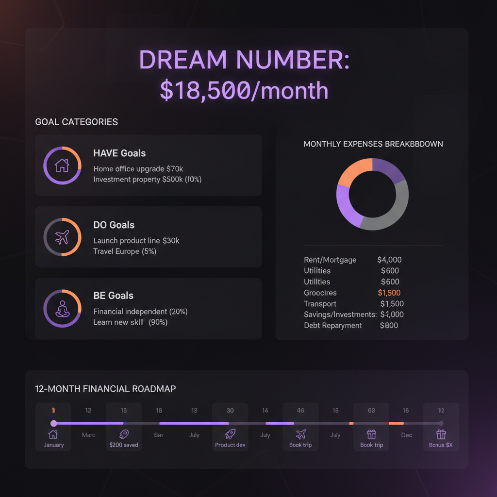Goals dashboard