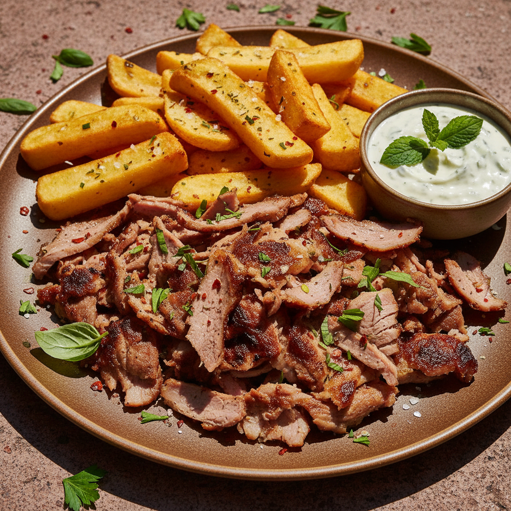 Lamb Gyros Plate
