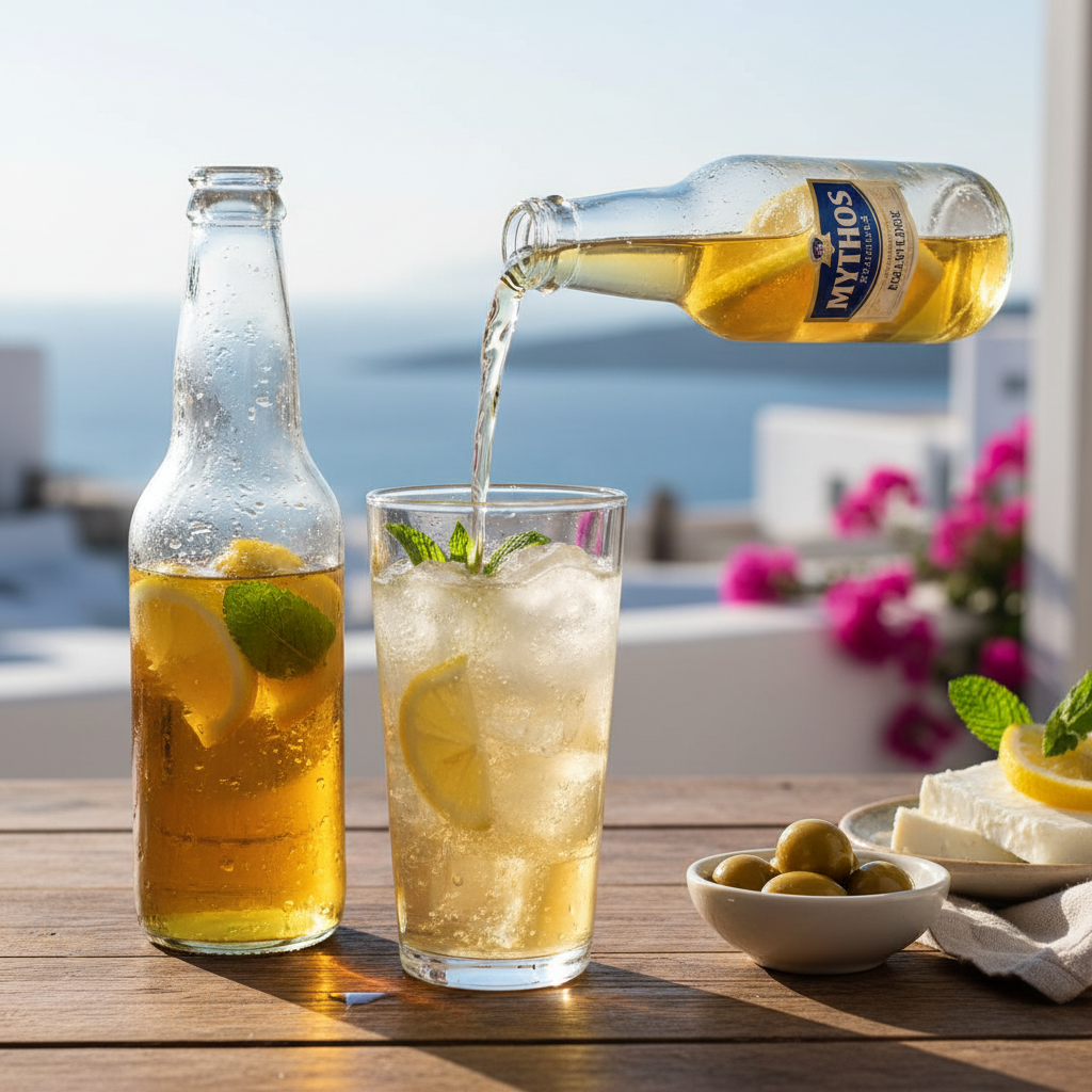 Greek Soft Drink – Ice Tea Lemon