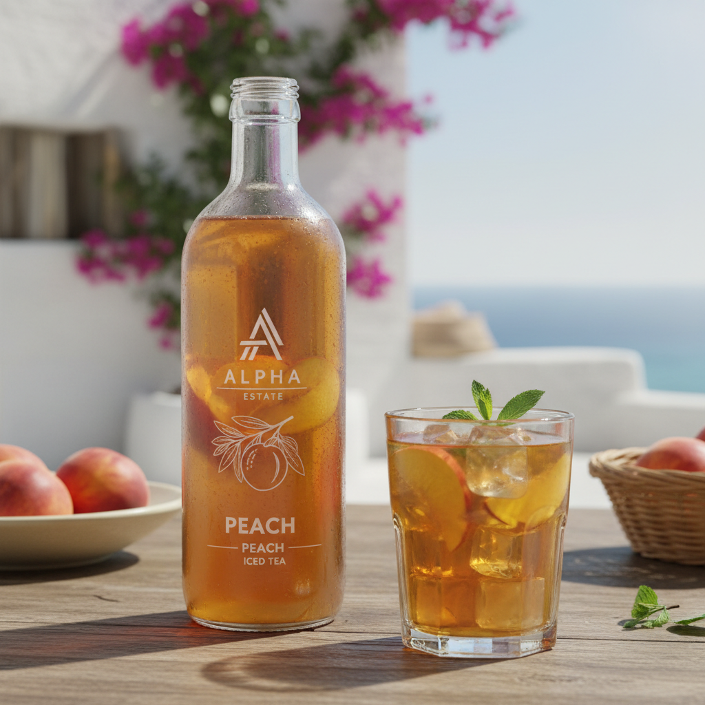 Greek Soft Drink – Ice Tea Peach
