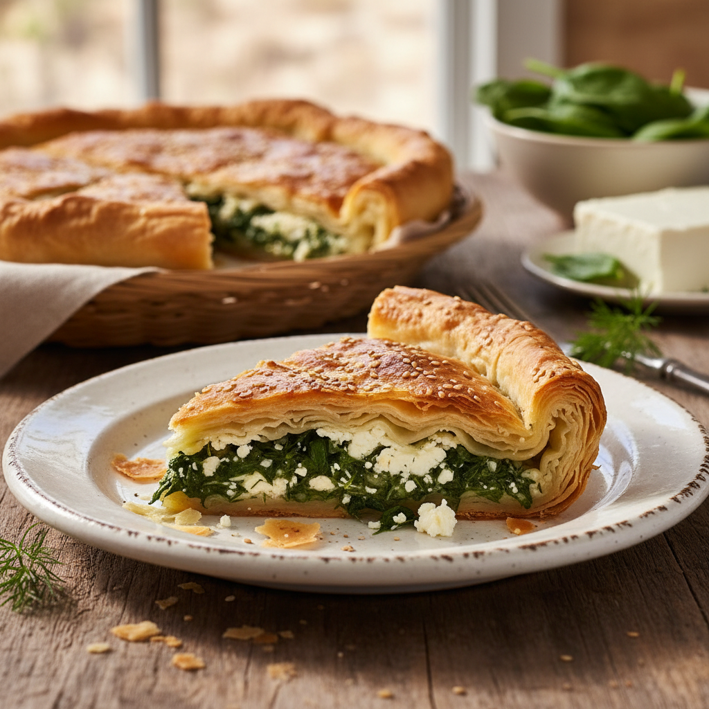Spinach and Feta Cheese Pie