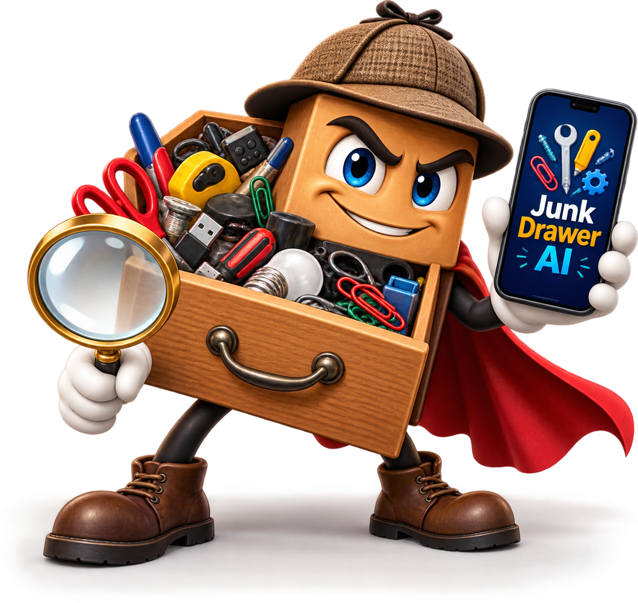 Junky Drawers, your AI organization detective