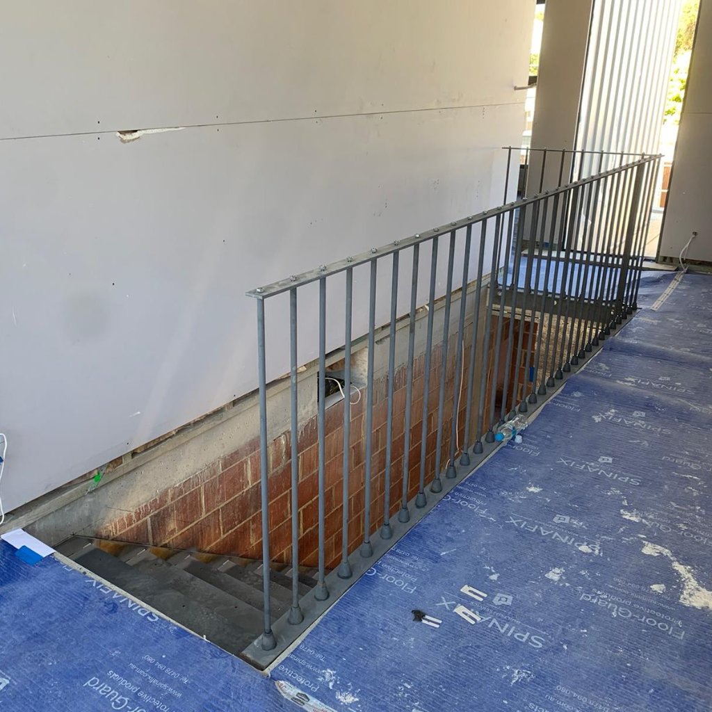 Steel Balustrade Installation